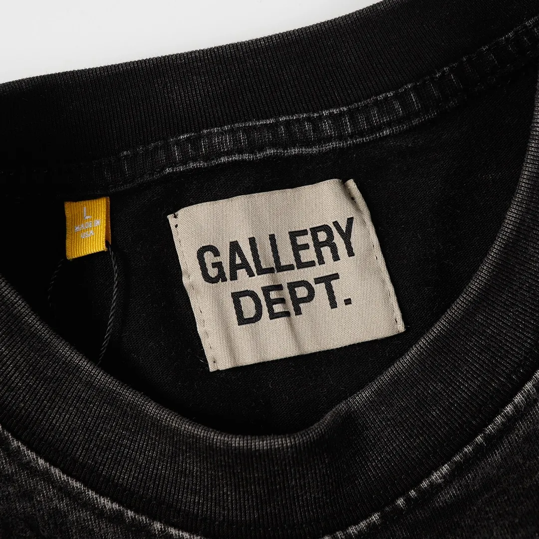 GALLERY.DEPT Summer new short-sleeved model number: D3146#P110 Color: washed black Size: S M L XL